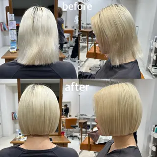 ショート 🫧艶髪カラー🫧 伊原修子のヘアスタイル