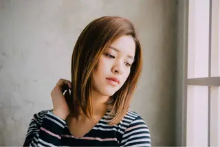 ミディアム カラー Kazu .Kのヘアスタイル
