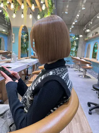 ミディアム 大宮/ボブ/縮毛矯正 大瀧菜月のヘアスタイル