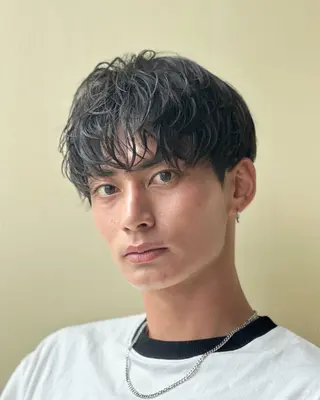 メンズ 🎖️似合わせメンズ パーマ🎖️カネキのヘアスタイル