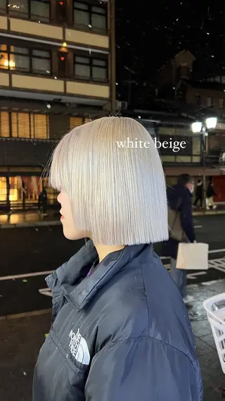 ショート カラー CYAN 京都駅前店（シアン）所属・🩷  ayaka 🩷のヘアスタイル