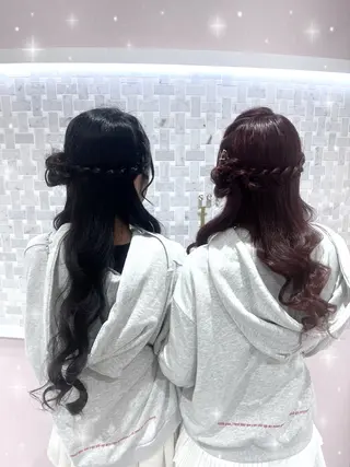 ヘアアレンジ lien momoのヘアスタイル