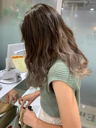 ロング カラー 🌼sunc HINAMI🌼のヘアスタイル