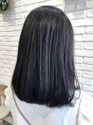 ロング カラー ICHIGO 大山所属・emma 星野のヘアスタイル