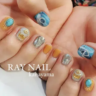 ネイル Arowa 伊田のネイルデザイン