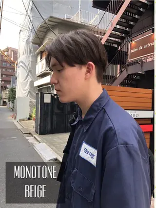 メンズ ✨色持ちの良い艶 カラー✨蟹江真世のヘアスタイル