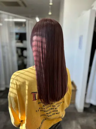 ロング カラー Carrefour LOCO Kyogoku八潮店【カルフールロコキョウゴク】所属・LOCO Aikaのヘアスタイル