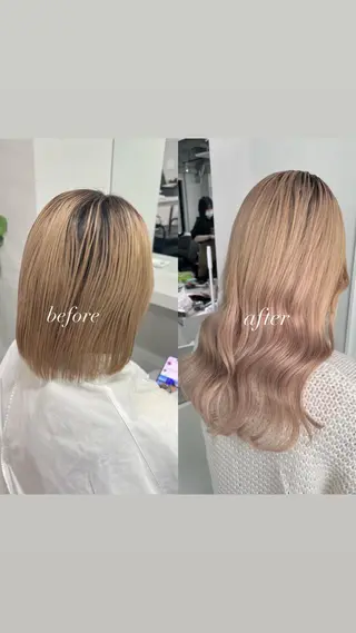 セミロング sio.nail&eyebrow salon shimokitazawa2号店所属・nailist mana𖤐´-のネイルデザイン