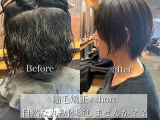 ショート 似合わせ松本 容政のヘアスタイル