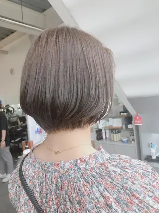 ショート 大森 有紗のヘアスタイル