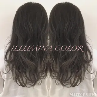 ミディアム カラー due hair 京都駅前店 MILBON オージュア認定サロン【デューヘアー】所属・ハイトーンブリーチ 土坂 由志【京都】のヘアスタイル