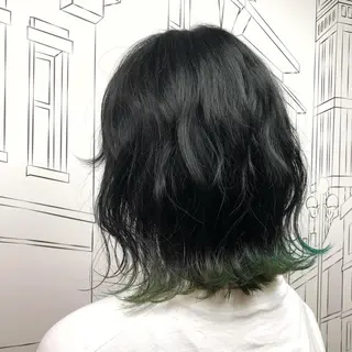 ミディアム カラー レイヤー,ボブ / 彩未のヘアスタイル