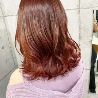 ミディアム 艶カラー💎 髪質改善🎈アトワのヘアスタイル