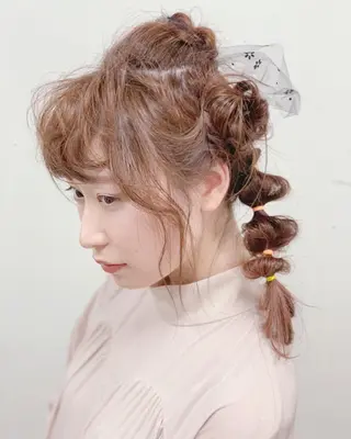 ヘアアレンジ 石沢 知康のヘアスタイル