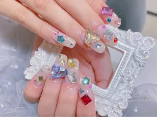 ネイル ネイルサロンエクラ 🫧Shizukaのネイルデザイン