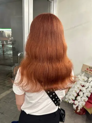 セミロング カラー 苗代萌/ぷるツヤ髪 🫧／レイヤーカットのヘアスタイル