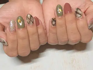 ネイル 𖡼 yumenoのネイルデザイン