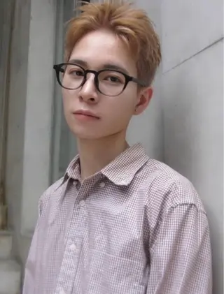 ショート ブリーチ/ハイトーン 心斎橋/honokaのヘアスタイル