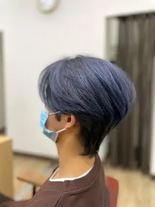 ミディアム 💫カットパーマ💫 伊原虎太郎のヘアスタイル