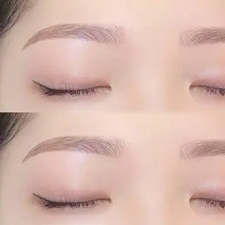 アイブロウ Une fleur MICO🩶のマツエク・マツパデザイン