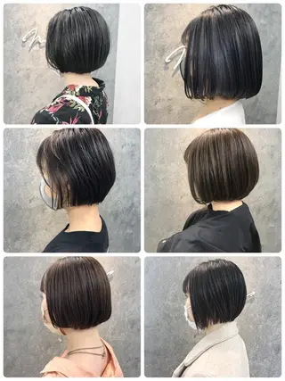 ショート 所渉/韓国レイヤー /ウルフカットのヘアスタイル