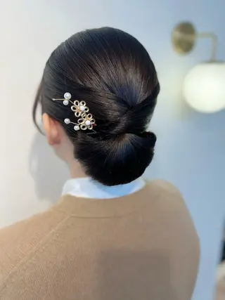 ヘアアレンジ 大人可愛いヘアメイク 💋🧚‍♀️しずかのヘアスタイル