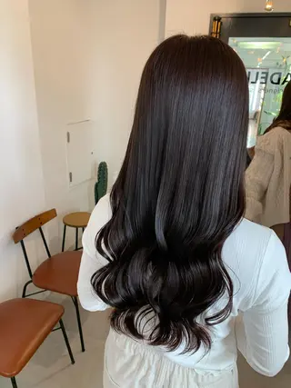 セミロング カラー FRAME+spa&hair roomなんば駅前店所属・🌸MAYU🌸 ハイトーン➕レイヤーのヘアスタイル