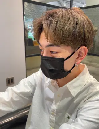 ショート 韓国×艶ハイトーンが ✨絶対可愛い✨七夏海のヘアスタイル