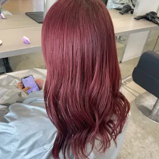 セミロング カラー 🌟難波/EIGHT 副店長RIKOのヘアスタイル