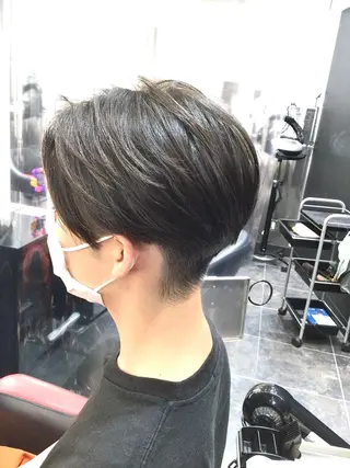 ショート メンズ Annon プライベートサロンのヘアスタイル