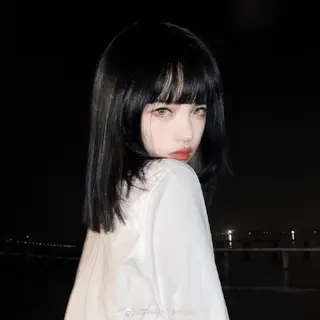 ミディアム 山崎/ボブ縮毛矯正 レイヤー髪質改善のヘアスタイル