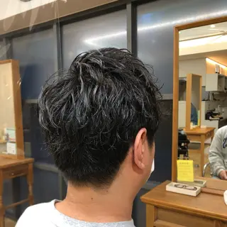 ショート メンズ 西山 良波のヘアスタイル
