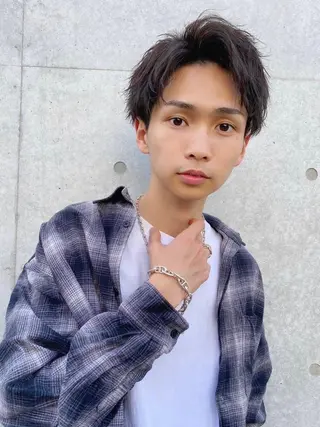 カラー モデル募集💙韓国 スタイル💙亜子のヘアスタイル