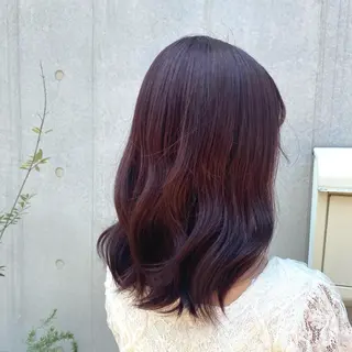 ミディアム カラー 🪭risa 暖色/レイヤー🪭のヘアスタイル