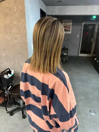 セミロング 🫧艶髪🫧ヘアケア 🫧鎌田凌太のヘアスタイル