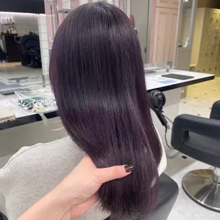 ロング カラー ダブルカラー特化✨ /透明感カラーゆりあのヘアスタイル