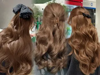 カラー ❤️ブリーチなし💚 ダブルカラー平野実花のヘアスタイル