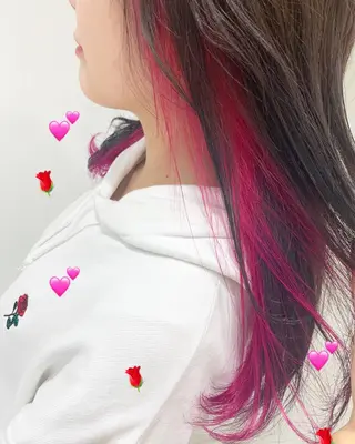 セミロング カラー EMANON新宿東口所属・新宿駅近♡個室 ♡関口三都季🌜のヘアスタイル
