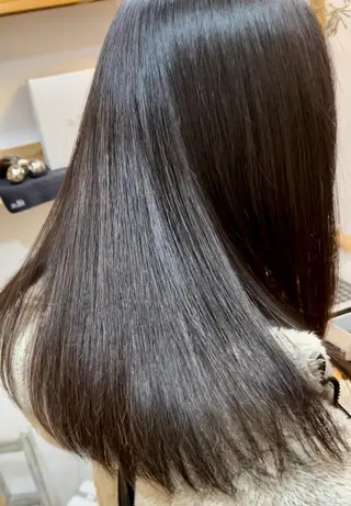 ロング 大人可愛い透明感🌟 小顔・韓国髪🌟野中のヘアスタイル