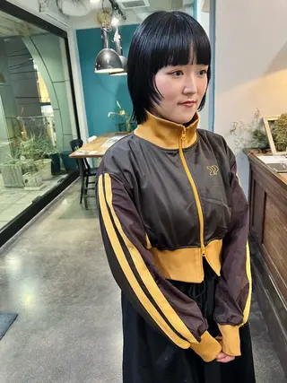 ショート カラー 千葉 郁也のヘアスタイル