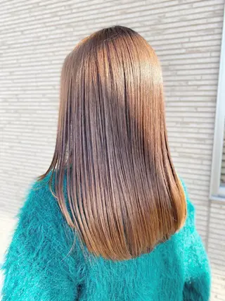 ロング アフロート福岡所属・大石 妃恵のヘアスタイル