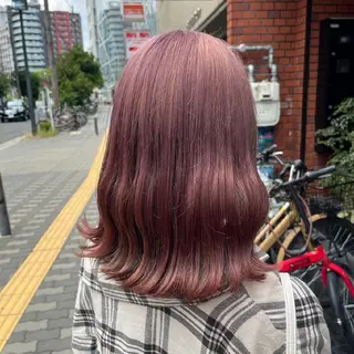 カラー 暖色🍎透明感カラー 🩵小林かりんのヘアスタイル