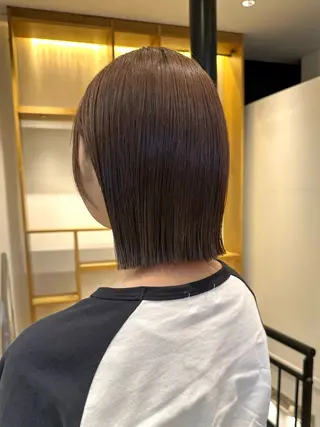 ショート sea by luvismけやき通り2号店所属・ボブ/ショート/ 縮毛矯正/岸本恭明のヘアスタイル