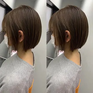 ショート 💗レイヤーショート ボブ艶髪/竜也💗のヘアスタイル