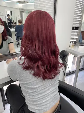 カラー 🪞official FRUITS渋谷🩰のヘアスタイル