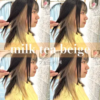 ロング カラー Lond strada 心斎橋所属・🍀小川大輔🍀 ボブ/ブリーチ🥇のヘアスタイル