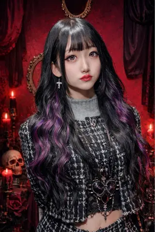 ロング ショーヤ/ブリーチ /エクステのヘアスタイル