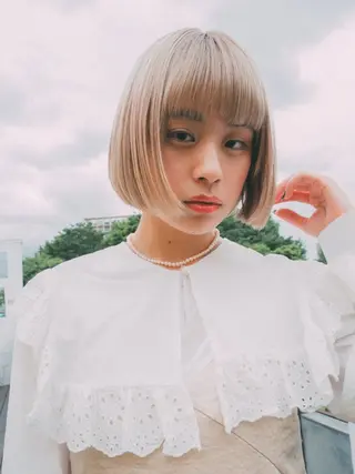 ショート 美容室 FINE（ファイン）小岩店所属・土井 心愛のヘアスタイル