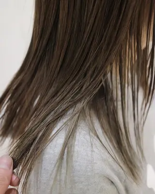 ロング カラー 斉藤 貴也のヘアスタイル