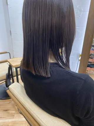 ミディアム おおつき ありかのヘアスタイル